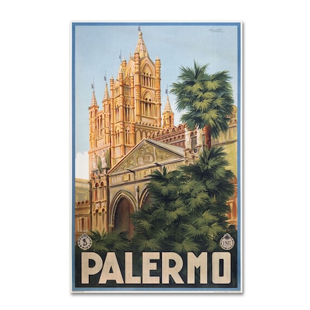 Trademark Fine Art 'Palermo' Canvas Art, 16x24 ALI0317-C1624GG